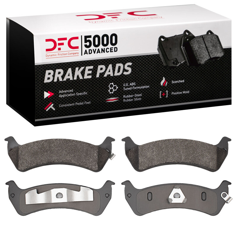 Ford Explorer Sport Brake Pads - Rear - DFC - 5000 Advanced Semi Met - `93-`05