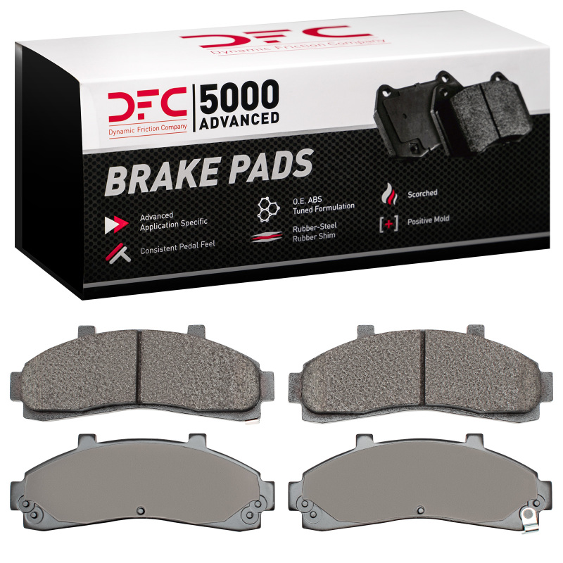 Ford Ranger Brake Pads - Front - DFC - 5000 Advanced Semi Metallic - `95-`02