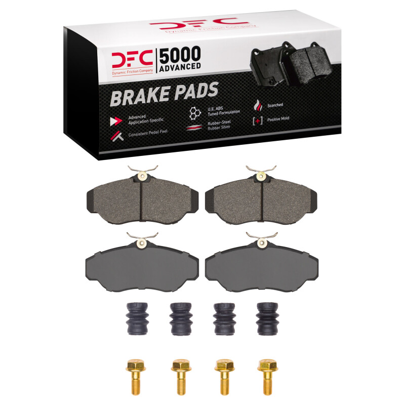 Land Rover Range Rover Brake Pads - Front - DFC - 5000 Advanced Low Metallic - `94-`04