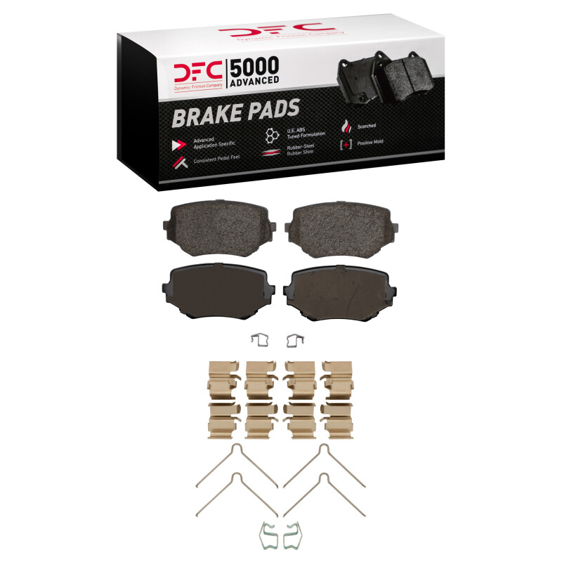 Chevrolet Tracker Brake Pads - Front - DFC - 5000 Advanced Ceramic - `96-`08