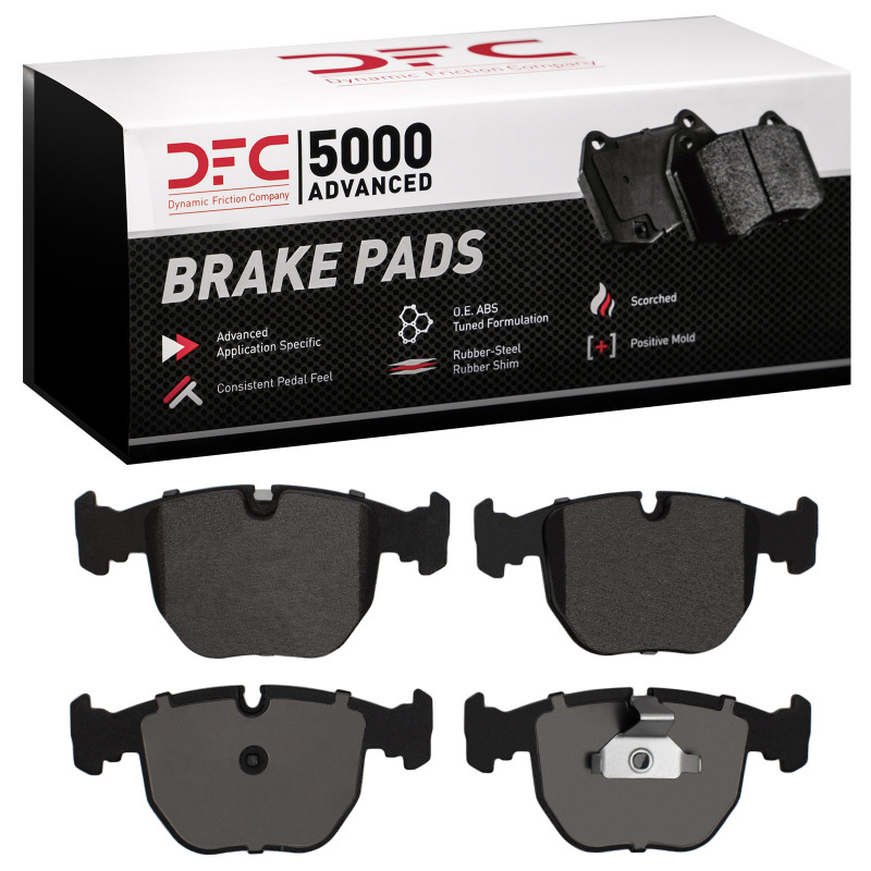 BMW X5 Brake Pads - Front - DFC - 5000 Advanced Low Metallic - `95-`06