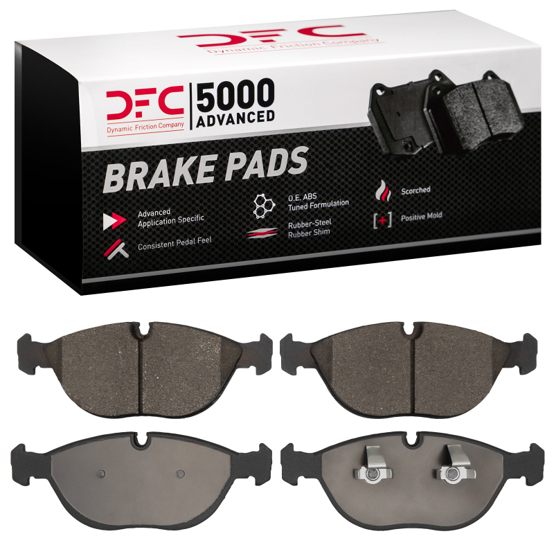 Audi TT Quattro Brake Pads - Front - DFC - 5000 Advanced Low Met - `95-`06