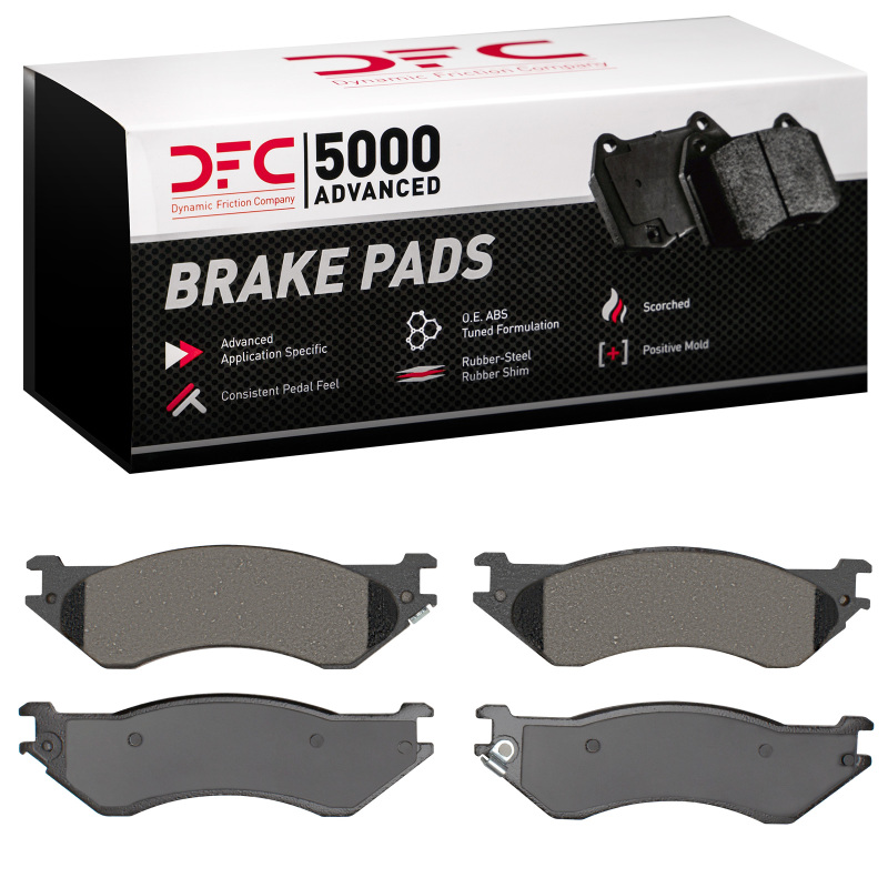 Dodge Ram 1500 Van Brake Pads - Front - DFC - 5000 Advanced Semi Metallic - `97-`04