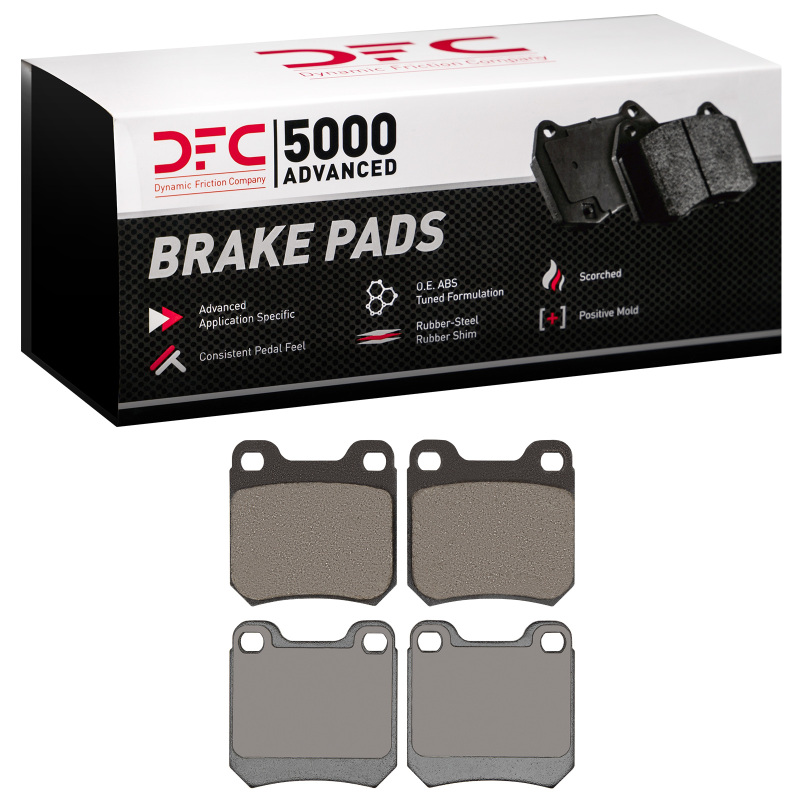 Cadillac Catera Brake Pads - Rear - DFC - 5000 Advanced Low Metallic - `97-`08