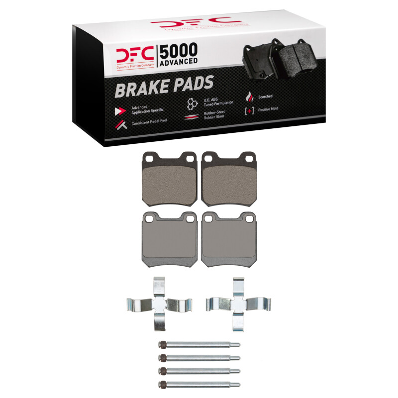 Cadillac Catera Brake Pads - Rear - DFC - 5000 Advanced Low Metallic - `97-`01