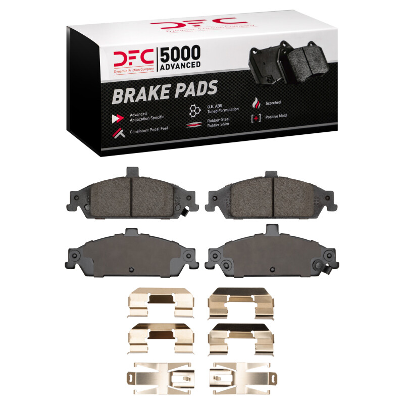 Chevrolet Malibu Brake Pads - Front - DFC - 5000 Advanced Ceramic - `97-`05