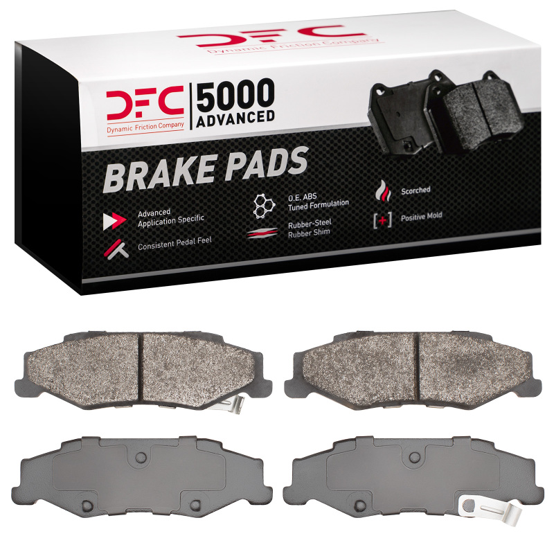 Cadillac XLR Brake Pads - Rear - DFC - 5000 Advanced Semi Metallic - `97-`13