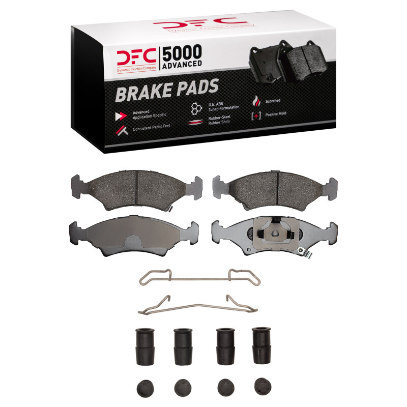 Kia Spectra Brake Pads - Front - DFC - 5000 Advanced Ceramic - `94-`00