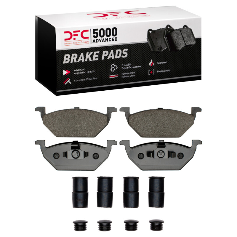 Volkswagen LUPO Brake Pads - Front - DFC - 5000 Advanced Ceramic - `03-`17