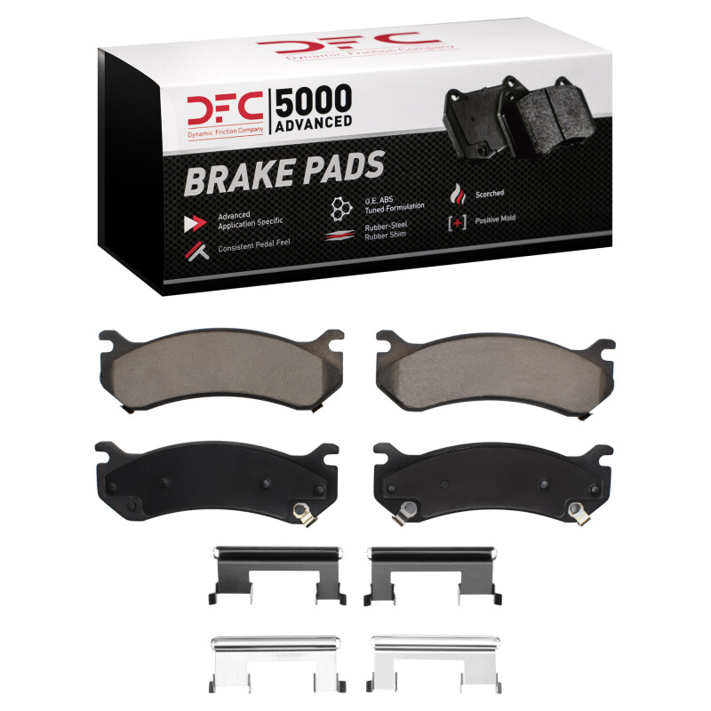 Cadillac Escalade EXT Brake Pads - Rear/Front - DFC - 5000 Advanced Ceramic - `99-`13