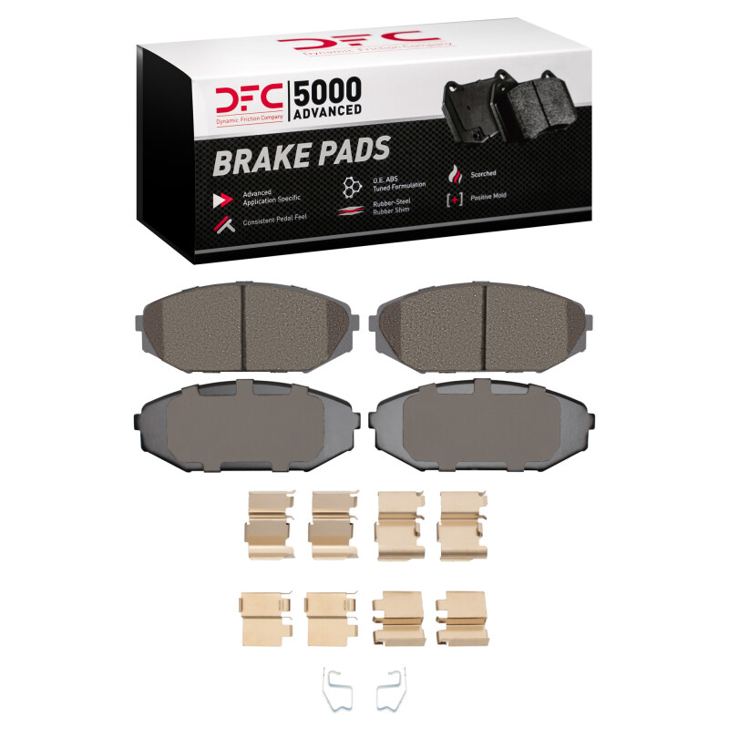 Acura MDX Brake Pads - Front - DFC - 5000 Advanced Ceramic - `99-`04