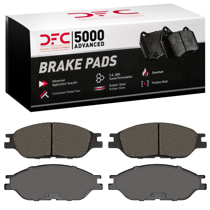 Ford Windstar Brake Pads - Front - DFC - 5000 Advanced Semi Metallic - `99-`03