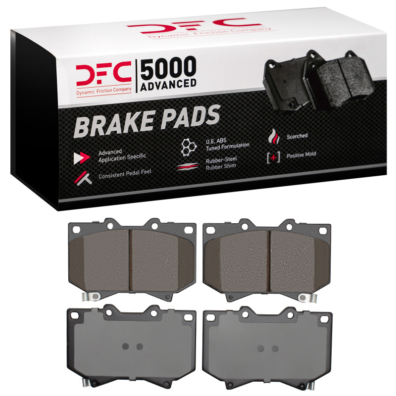 Toyota Sequoia Brake Pads - Front - DFC - 5000 Advanced Ceramic - `00-`02