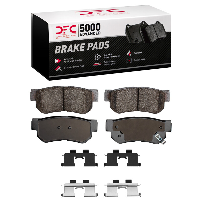Hyundai XG350 Brake Pads - Rear - DFC - 5000 Advanced Ceramic - `99-`10