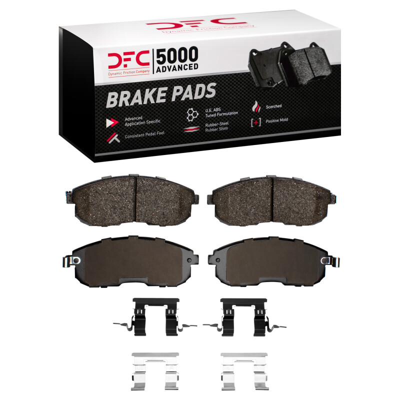 Nissan Sentra Brake Pads - Front - DFC - 5000 Advanced Ceramic - `07-`12