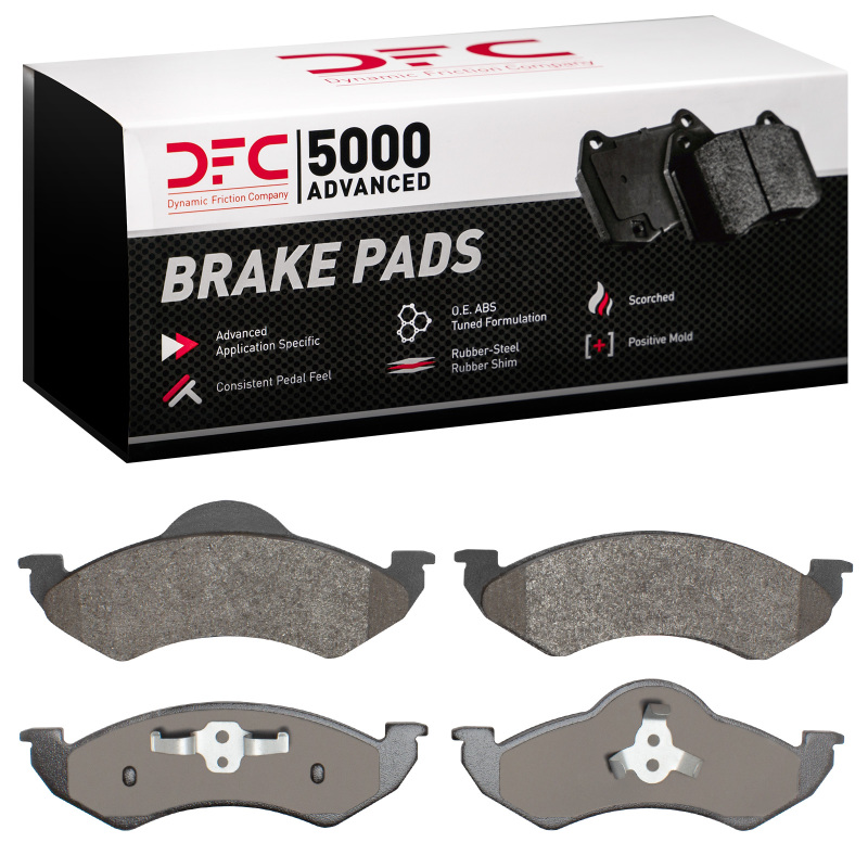 Dodge Dakota Brake Pads - Front - DFC - 5000 Advanced Semi Metallic - `00-`02