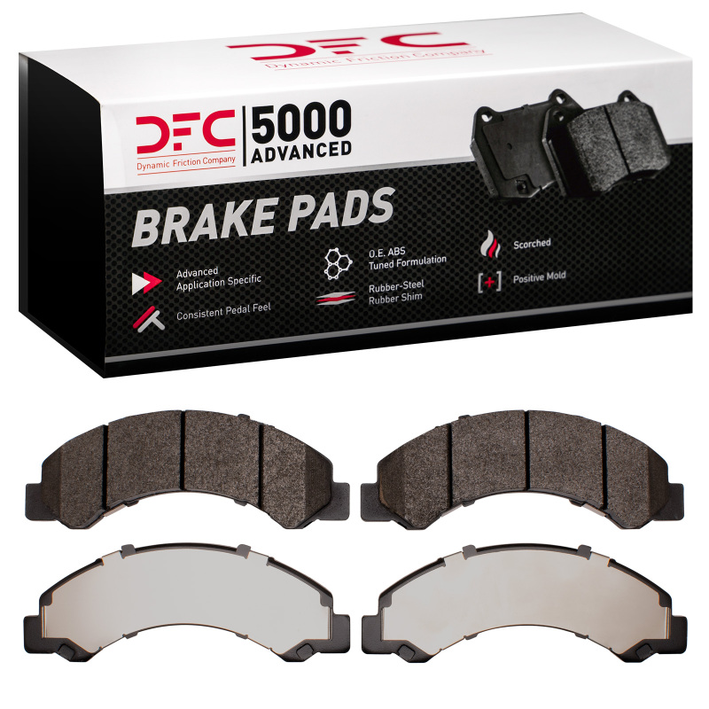 Chevrolet LCF3500 Brake Pads - Rear/Front - DFC - 5000 Advanced Semi Met - `98-`24