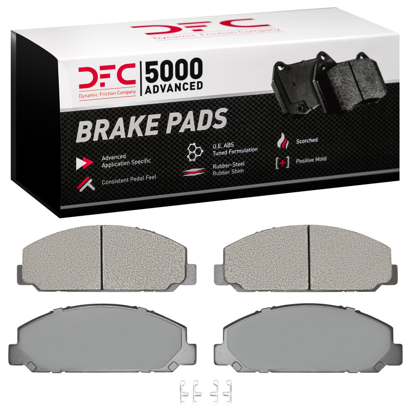 Chevrolet W5500 Tiltmaster Brake Pads (2) - Rear/Front - DFC - 5000 Advanced Semi Metallic - `99-`24