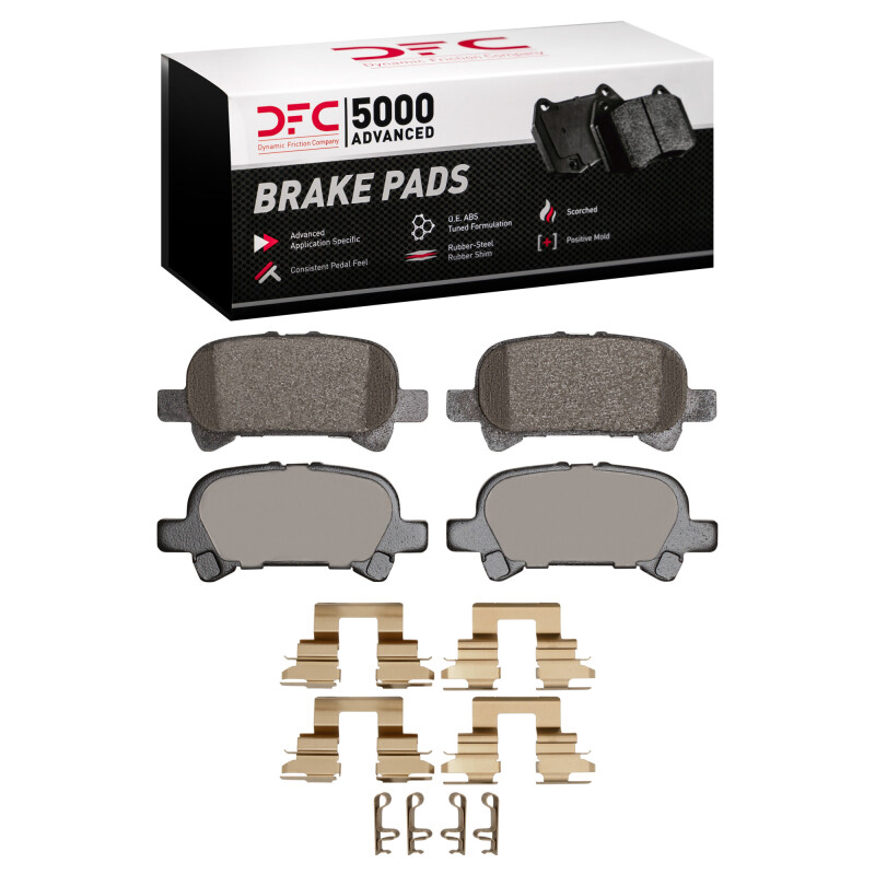 Toyota Avalon Brake Pads - Rear - DFC - 5000 Advanced Ceramic - `02-`08