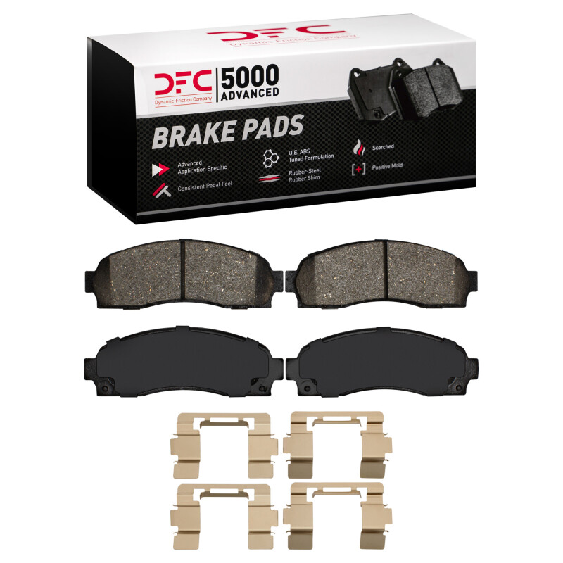 Chevrolet Equinox Brake Pads - Front - DFC - 5000 Advanced Ceramic - `02-`12