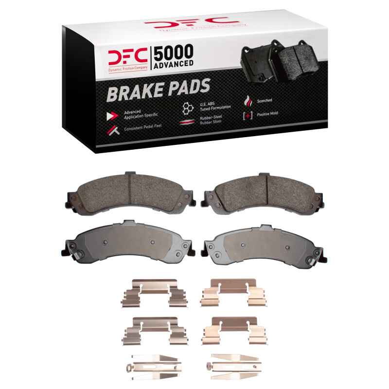 Cadillac Escalade EXT Brake Pads - Rear - DFC - 5000 Advanced Ceramic - `00-`06