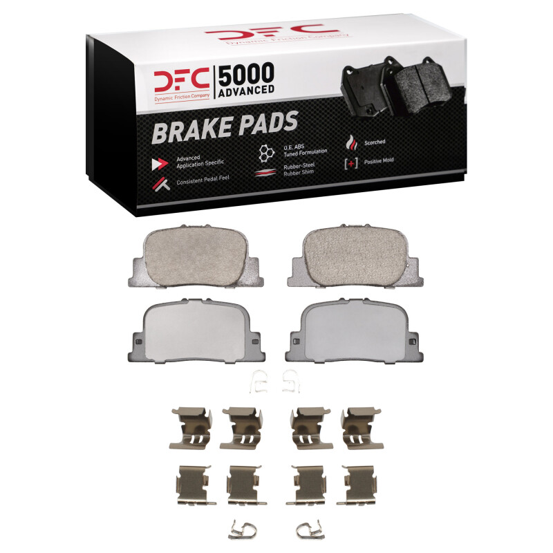 Lexus ES300 Brake Pads - Rear - DFC - 5000 Advanced Ceramic - `00-`10