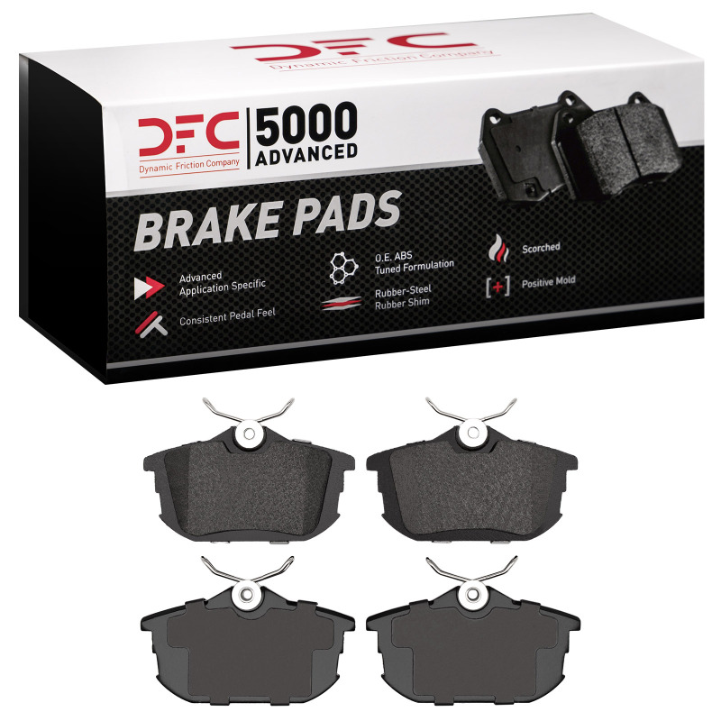 Mitsubishi Space Star Brake Pads - Rear - DFC - 5000 Advanced Low Metallic - `00-`07