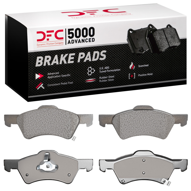Chrysler Town & Country Brake Pads - Front - DFC - 5000 Advanced Semi Metallic - `01-`07