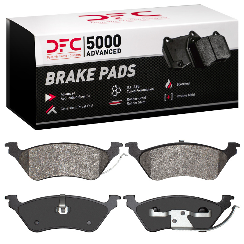 Chrysler Town & Country Brake Pads - Rear - DFC - 5000 Advanced Semi Metallic - `01-`07