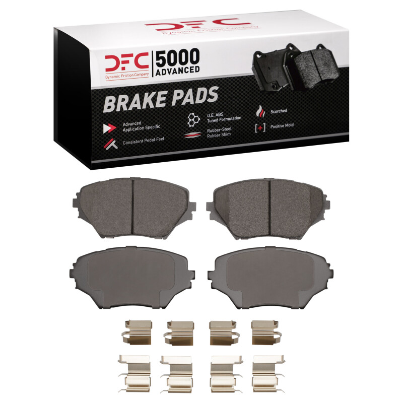 Toyota RAV4 Brake Pads - Front - DFC - 5000 Advanced Ceramic - `01-`05