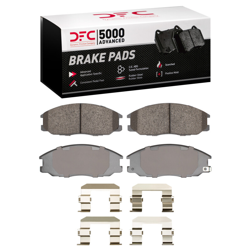 Hyundai Santa Fe Brake Pads - Front - DFC - 5000 Advanced Ceramic - `01-`09