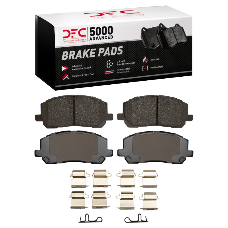 Toyota Highlander Brake Pads - Front - DFC - 5000 Advanced Ceramic - `01-`07