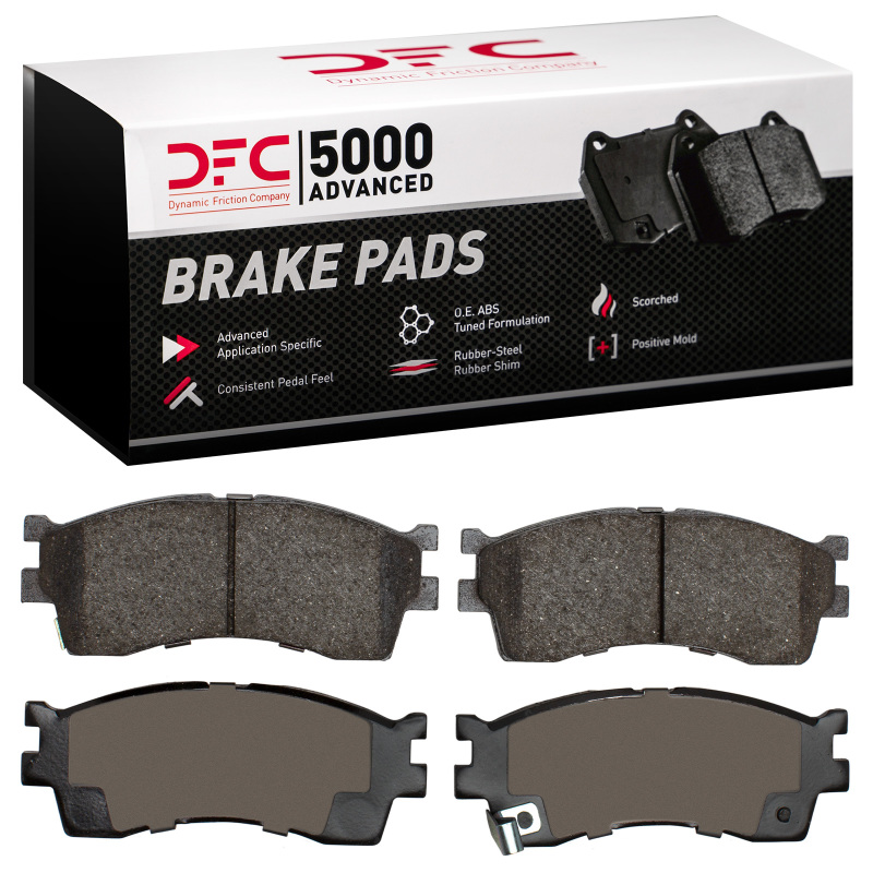 Kia Rio Brake Pads - Front - DFC - 5000 Advanced Ceramic - `01-`05