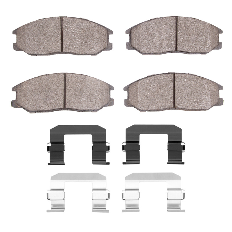 Hyundai Santa Fe Brake Pads - Front - DFC - 5000 Advanced Ceramic + Hardware Kit - `01-`05