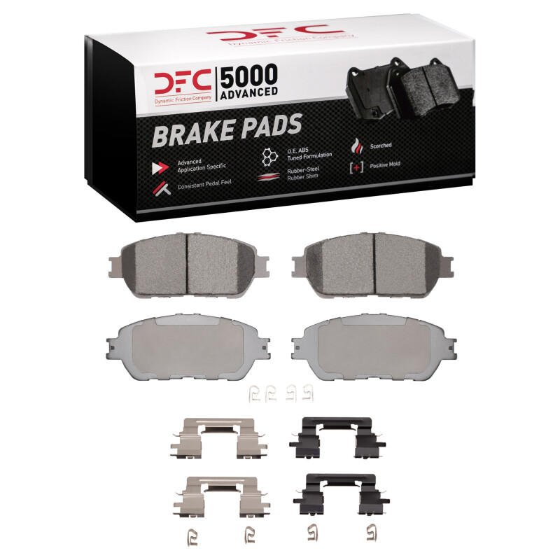 Lexus ES300 Brake Pads - Front - DFC - 5000 Advanced Ceramic - `02-`06