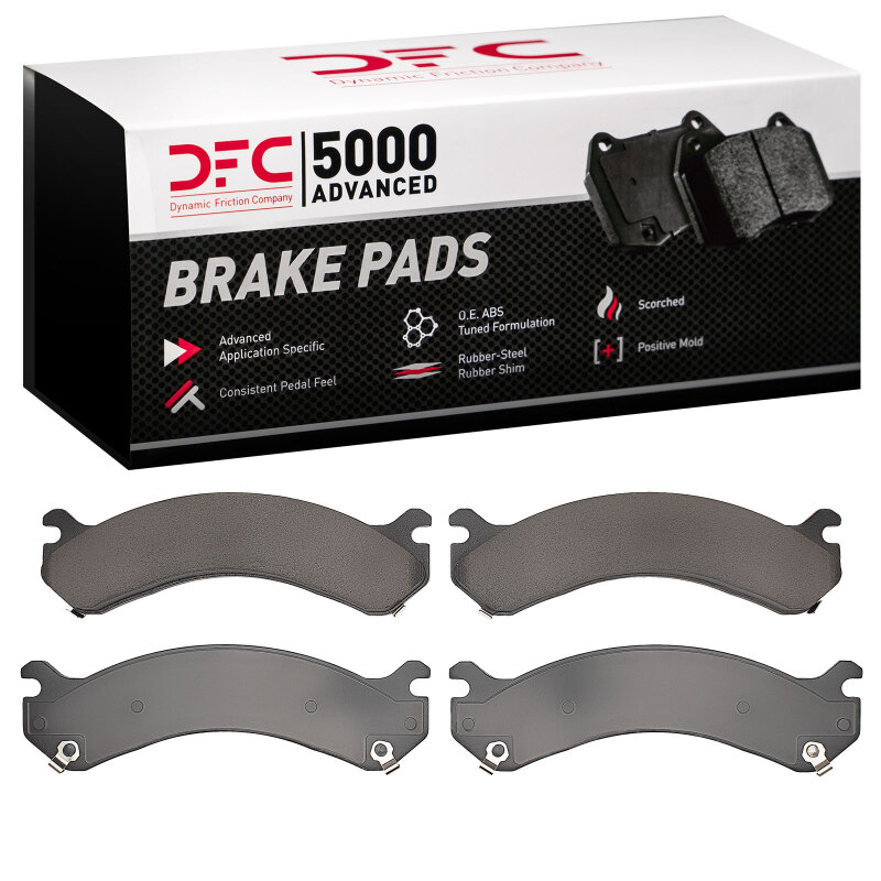 Chevrolet Silverado 3500 Brake Pads - Rear - DFC - 5000 Advanced Ceramic - `01-`10