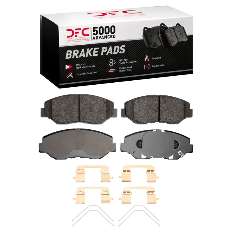 Acura ILX Brake Pads - Front - DFC - 5000 Advanced Ceramic - `05-`16