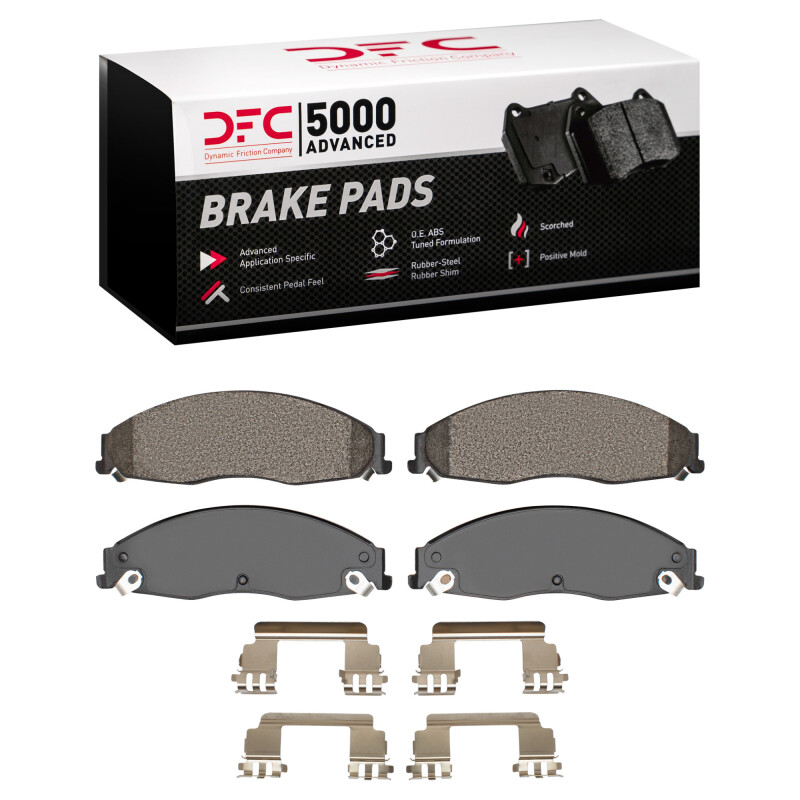 Cadillac CTS Brake Pads - Front - DFC - 5000 Advanced Semi Metallic - `03-`08