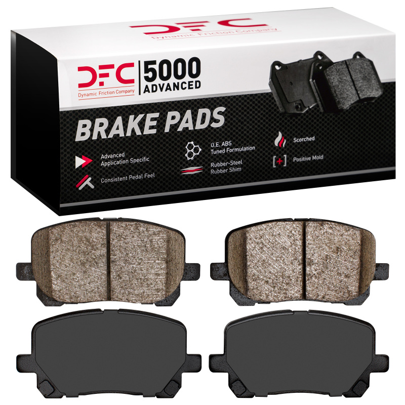 Pontiac Vibe Brake Pads - Front - DFC - 5000 Advanced Ceramic - `03-`08