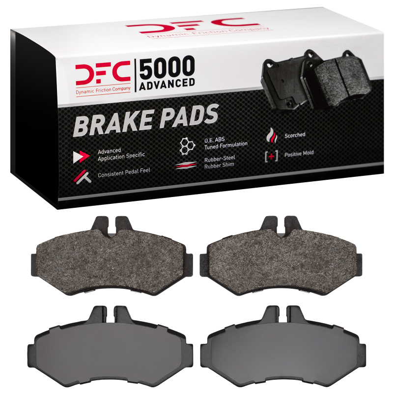 Dodge Sprinter 3500 Brake Pads - Rear - DFC - 5000 Advanced Semi Metallic - `02-`18