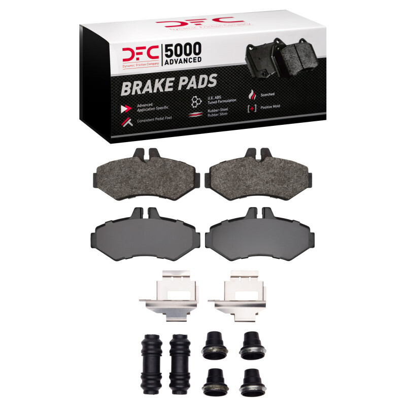 Dodge Sprinter 3500 Brake Pads - Rear - DFC - 5000 Advanced Semi Metallic - `02-`18