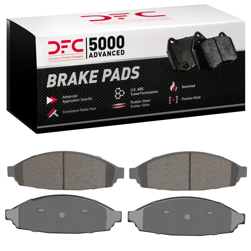 Ford Crown Victoria Brake Pads - Front - DFC - 5000 Advanced Ceramic - `03-`11