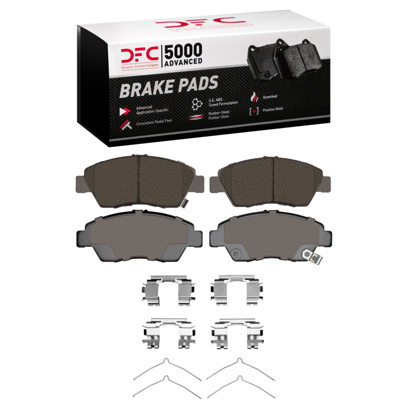 Acura RSX Brake Pads - Front - DFC - 5000 Advanced Ceramic - `02-`11