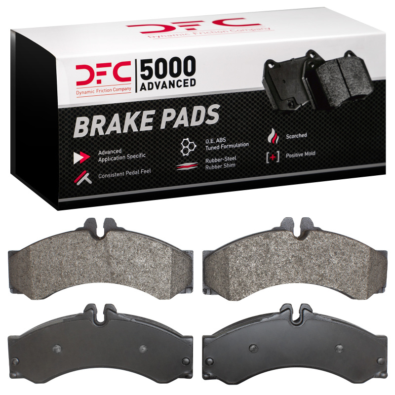 Dodge Sprinter 2500 Brake Pads - Front + Rear - DFC - 5000 Advanced Semi Metallic - `02-`06