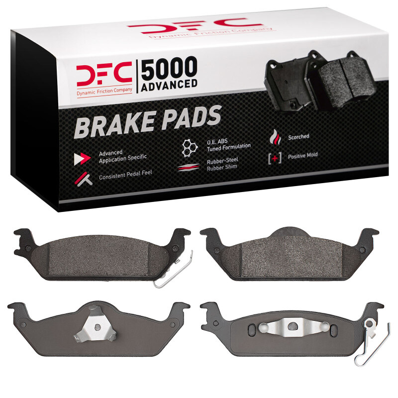 Dodge Dakota Brake Pads - Rear - DFC - 5000 Advanced Semi Met - `03-`04