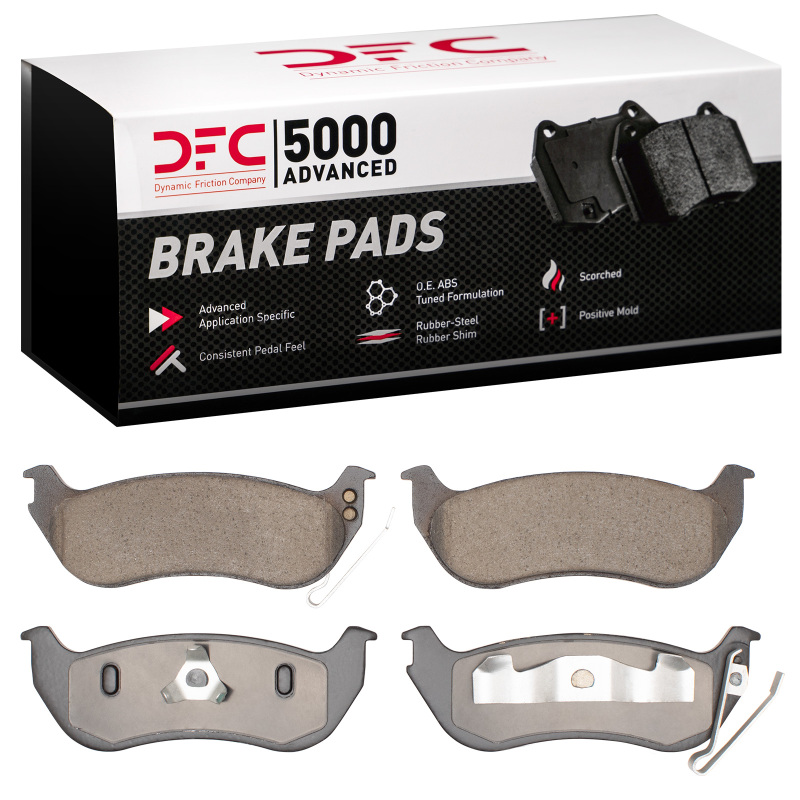 Ford Explorer Brake Pads - Rear - DFC - 5000 Advanced Ceramic - `03-`10