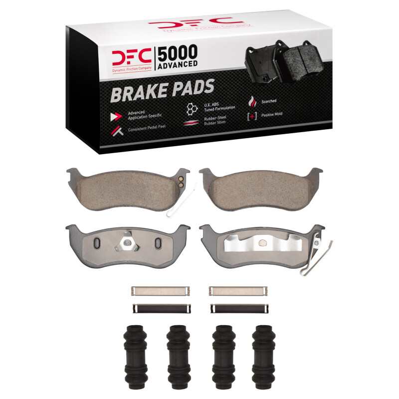 Ford Explorer Sport Trac Brake Pads - Rear - DFC - 5000 Advanced Ceramic - `03-`10