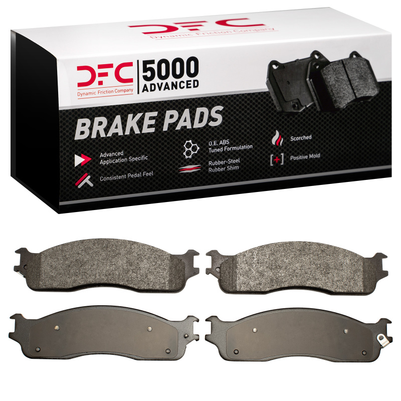 Dodge Ram 1500 Pickup Brake Pads - Front - DFC - 5000 Advanced Semi Metallic - `03-`08