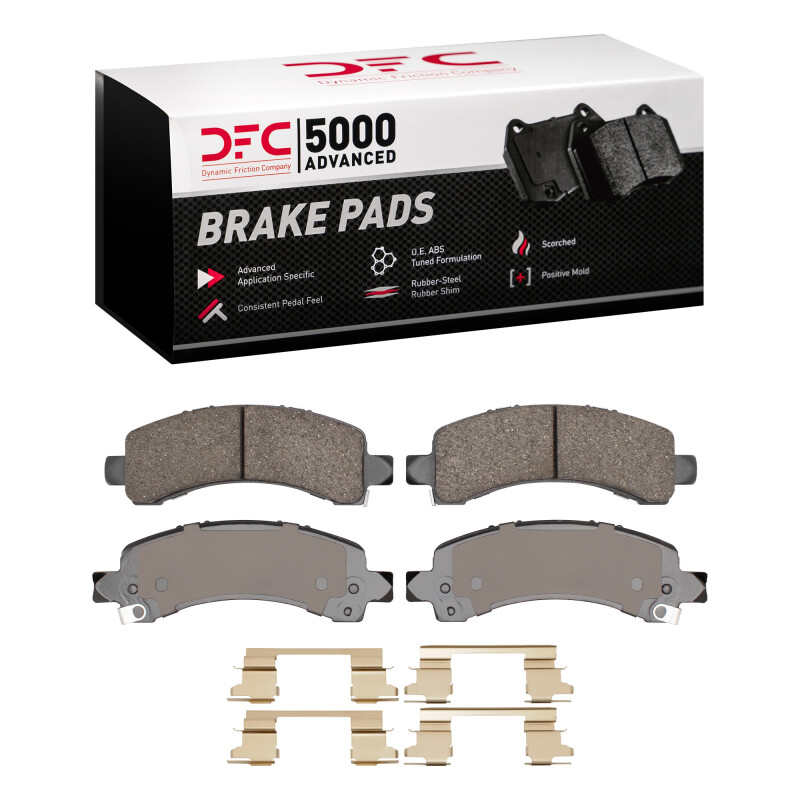 Chevrolet Express 3500 Brake Pads - Rear - DFC - 5000 Advanced Ceramic - `03-`17