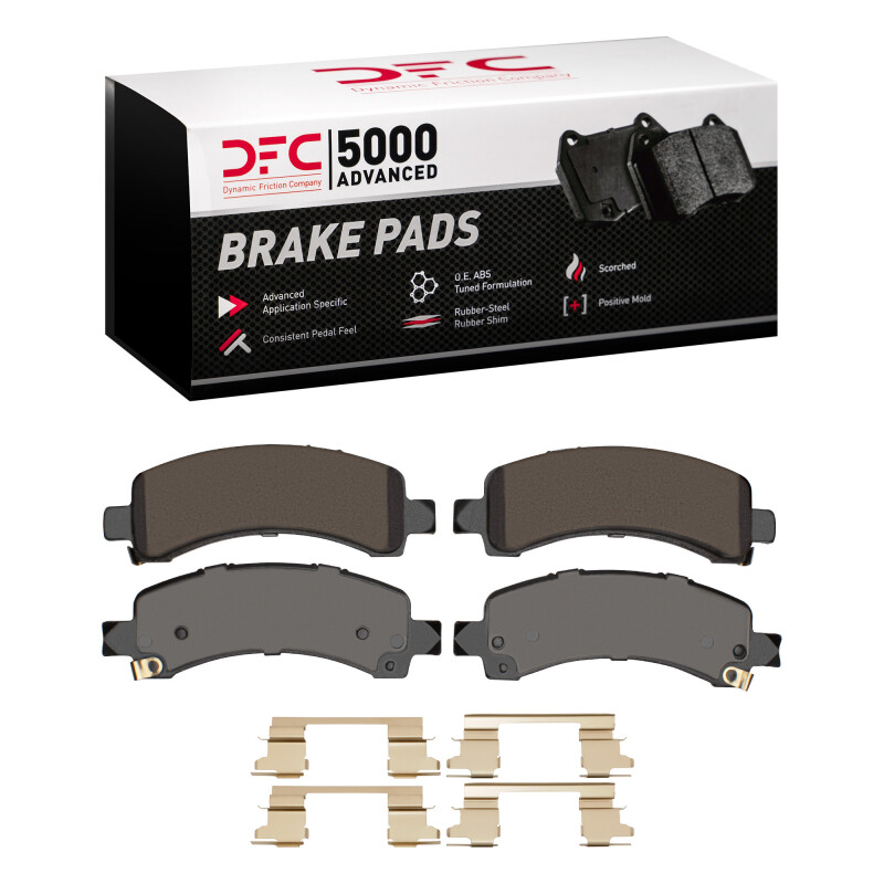 Cadillac Escalade EXT Brake Pads - Rear - DFC - 5000 Advanced Ceramic - `02-`14